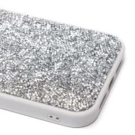 Чехол для Apple iPhone 14 Pro Max пластиковый Posh Shine <серебристый>