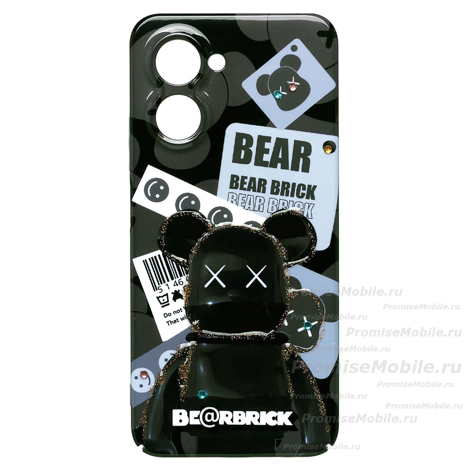 Чехол для Realme C33 пластиковый (рис. 085/1) ― 