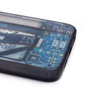 Чехол для Samsung SM-A057F (Galaxy A05s) пластиковый (рис. 088) <голубой>