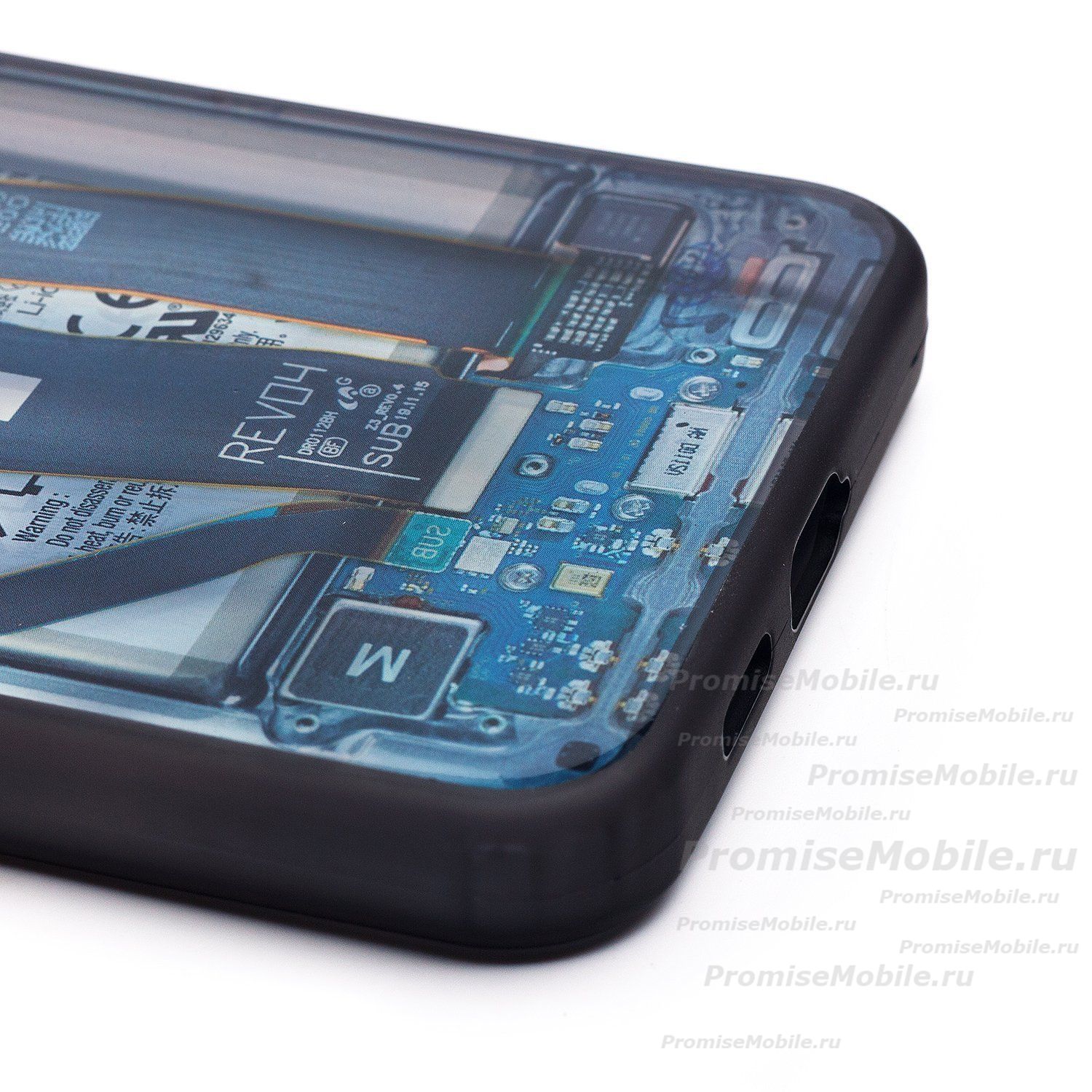 Чехол для Samsung SM-S926B (Galaxy S24 Plus) пластиковый (рис. 088) <голубой> ― 