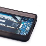 Чехол для Xiaomi 23090RA98C пластиковый (рис. 088) <голубой>