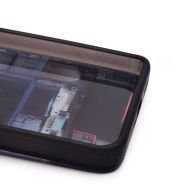 Чехол для Xiaomi 23090RA98G пластиковый (рис. 088) <фиолетовый>