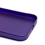 Чехол для Apple iPhone 15 Pro пластиковый рифленый <фиолетовый>