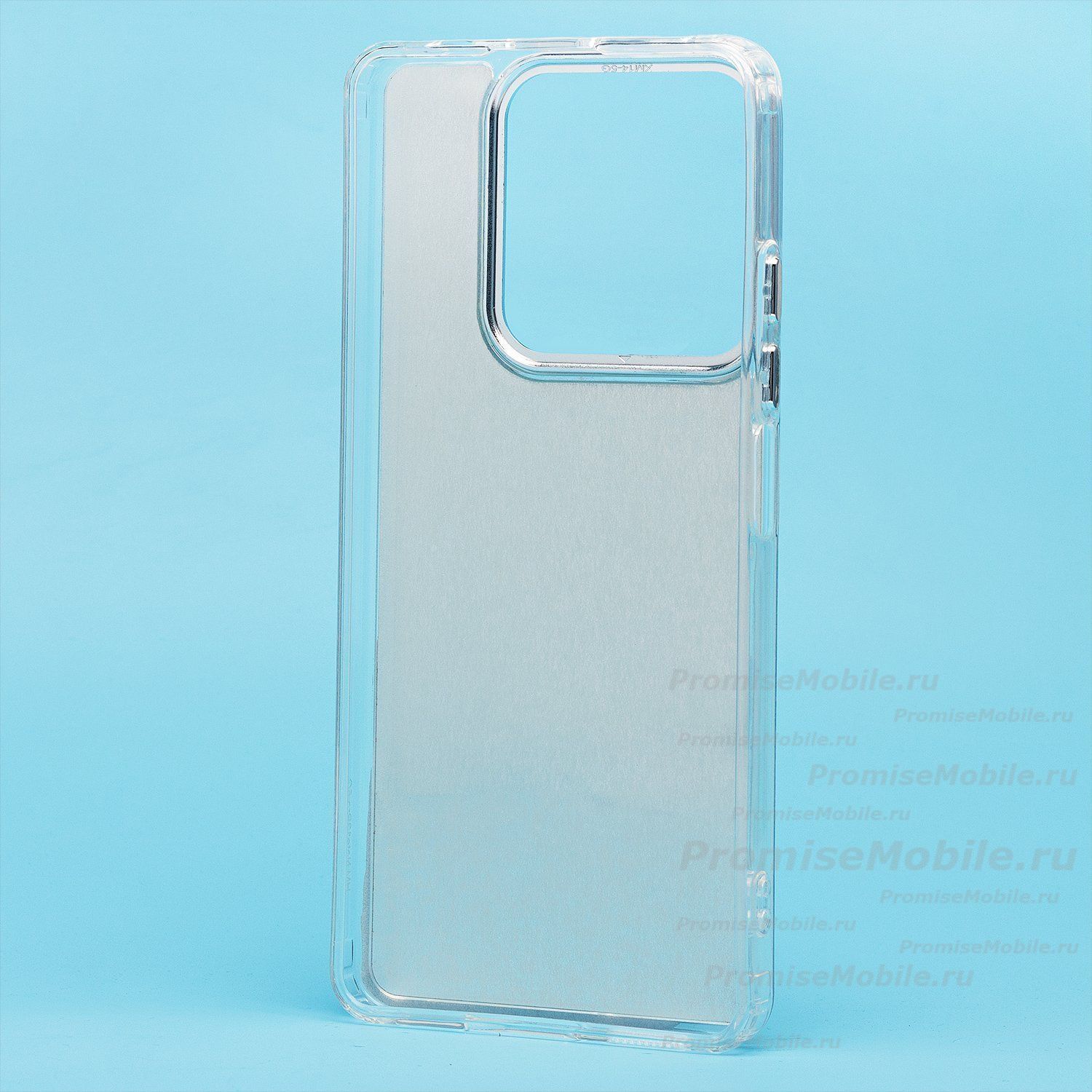 Чехол для Xiaomi Redmi Note 13 Pro 5G силиконовый (рис. 092/мишка) <прозрачный> ― 