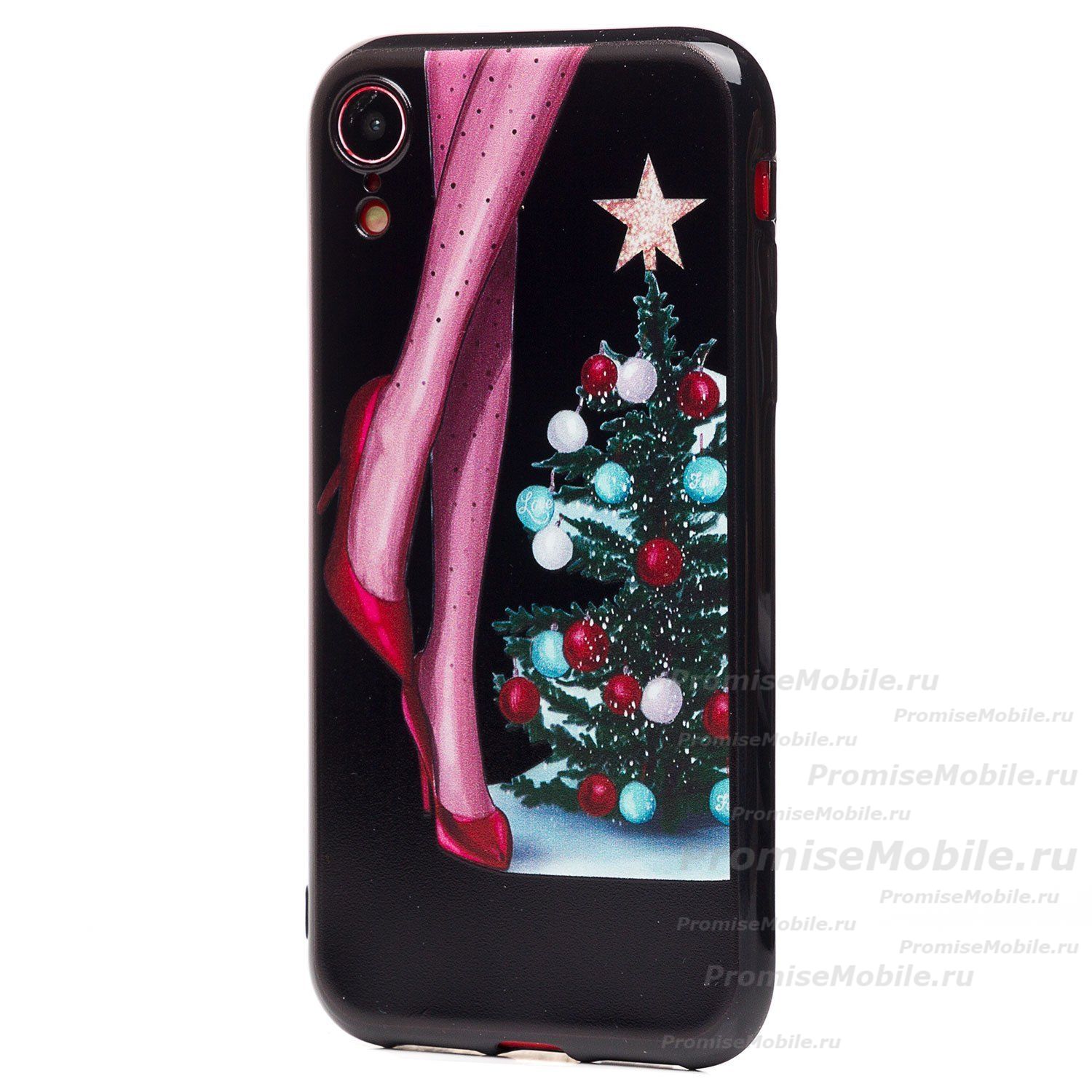 Чехол для Apple iPhone XR силиконовый (рис.204/003) ― 