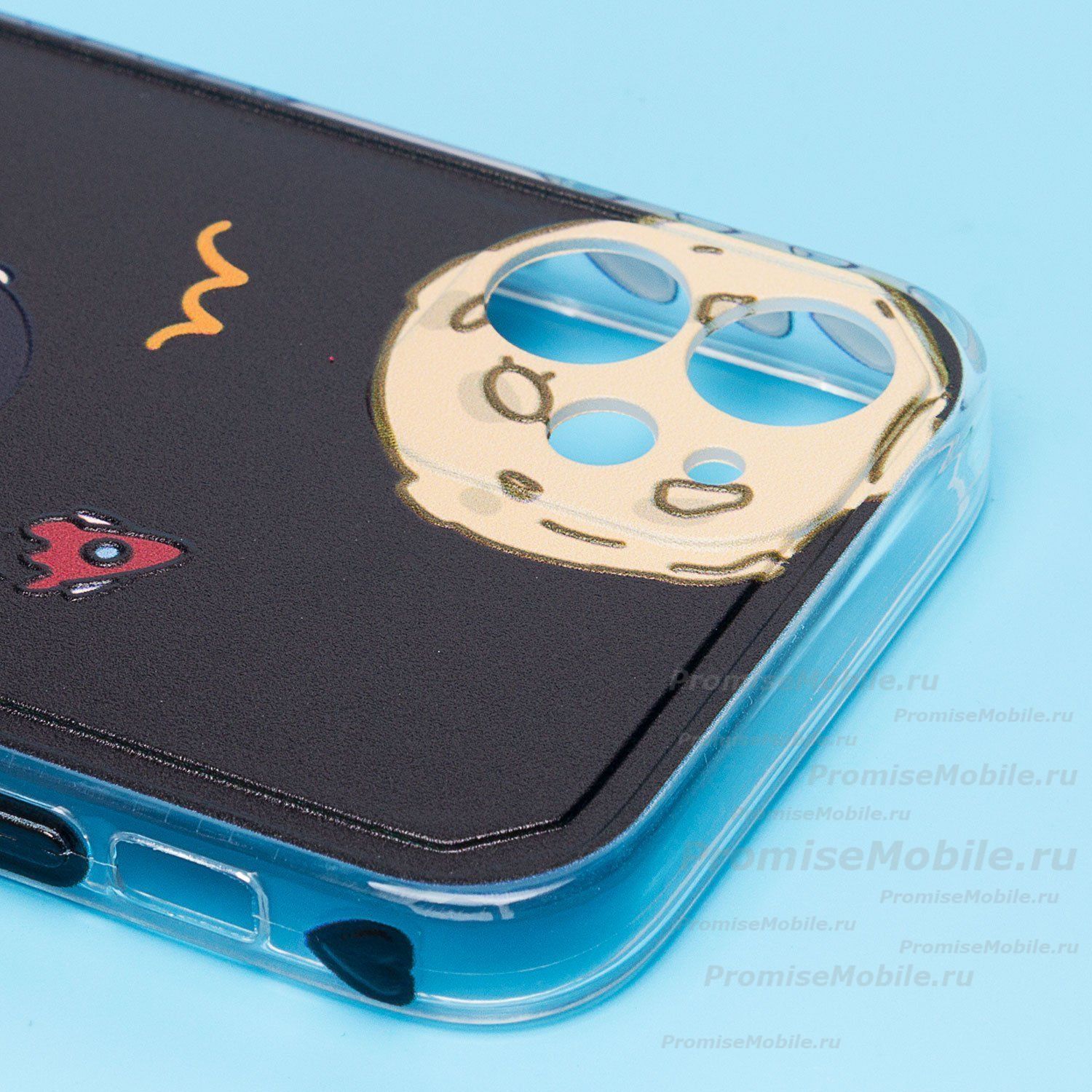 Чехол для Apple iPhone 12 mini силиконовый (рис.233/002) ― 