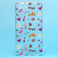Чехол для Apple iPhone 8 Plus силиконовый (рис. 237/003)