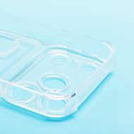 Чехол для Apple iPhone 17 Pro силиконовый с картхолдером №2 <прозрачный>