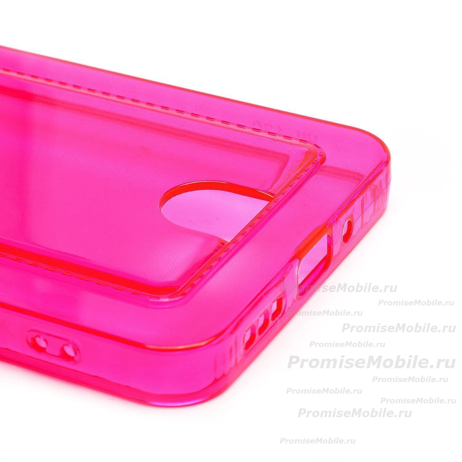 Чехол для Xiaomi 23108RN04Y силиконовый с картхолдером №2 <розовый> ― 