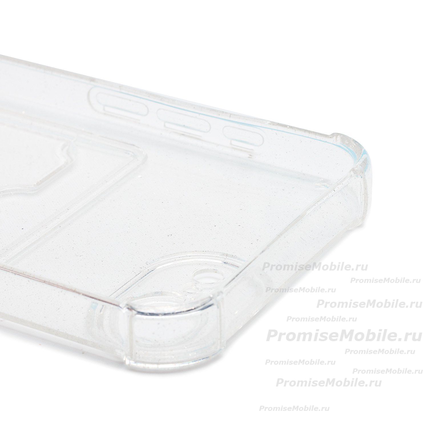 Чехол для Apple iPhone 16e силиконовый с картхолдером №5 <прозрачный> ― 