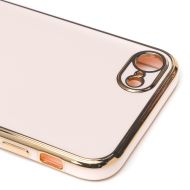 Чехол для Apple iPhone SE 2020 силиконовый Pilot №2 <светло-розовый>