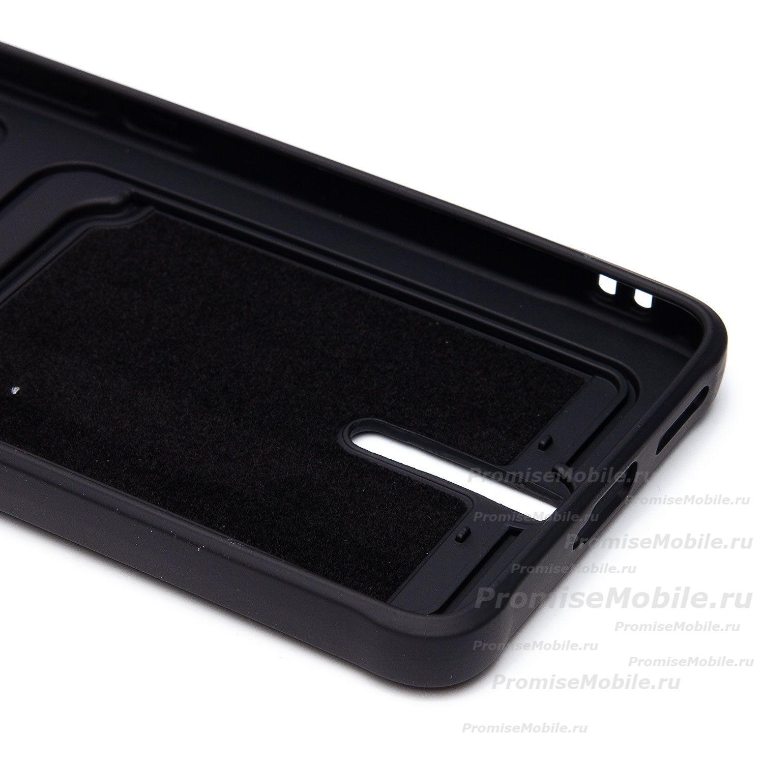 Чехол для Xiaomi 2311DRK48G силиконовый с картхолдером №4 <черный> ― 