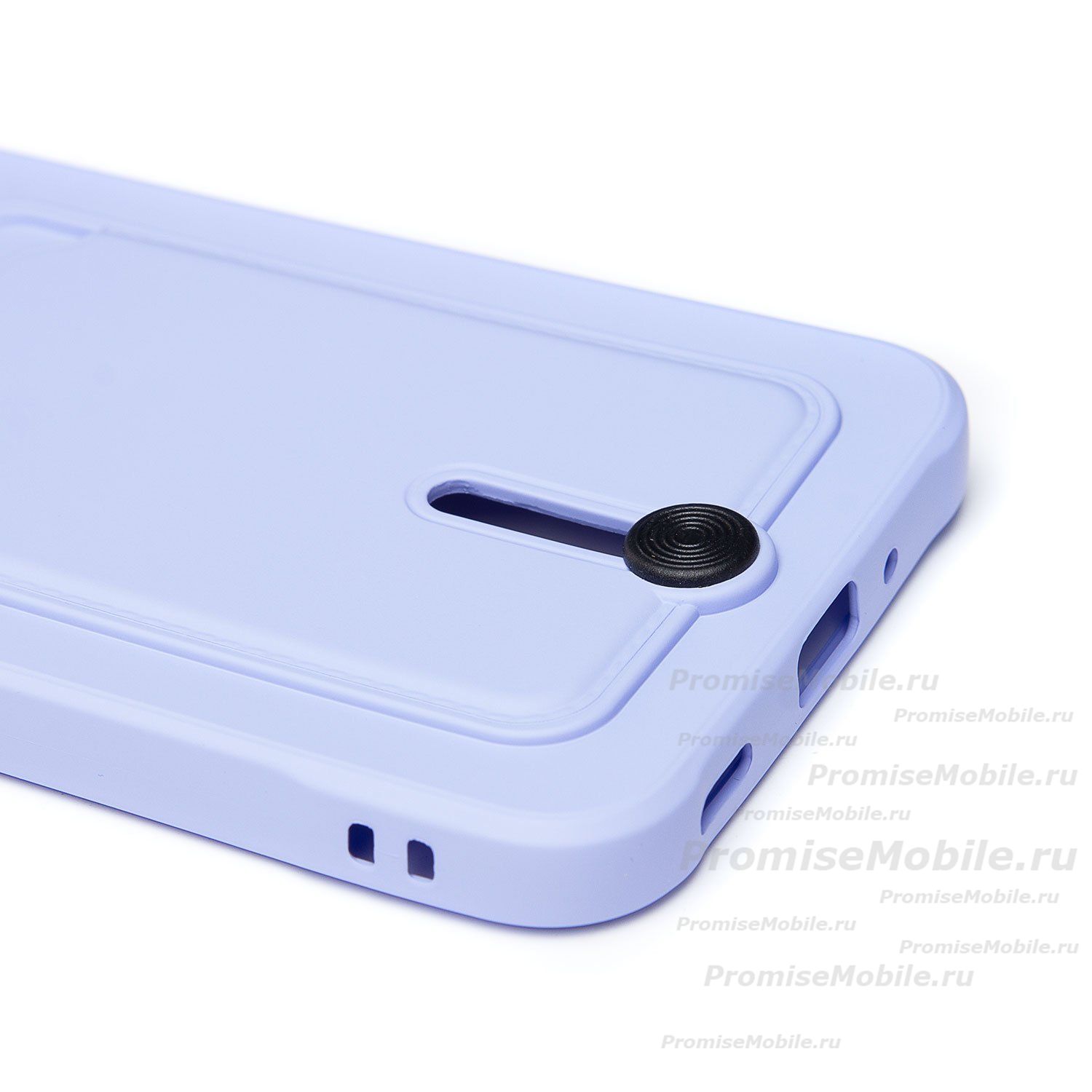 Чехол для Samsung SM-A166B (Galaxy A16 5G) силиконовый с картхолдером №4 <светло-фиолетовый> ― 