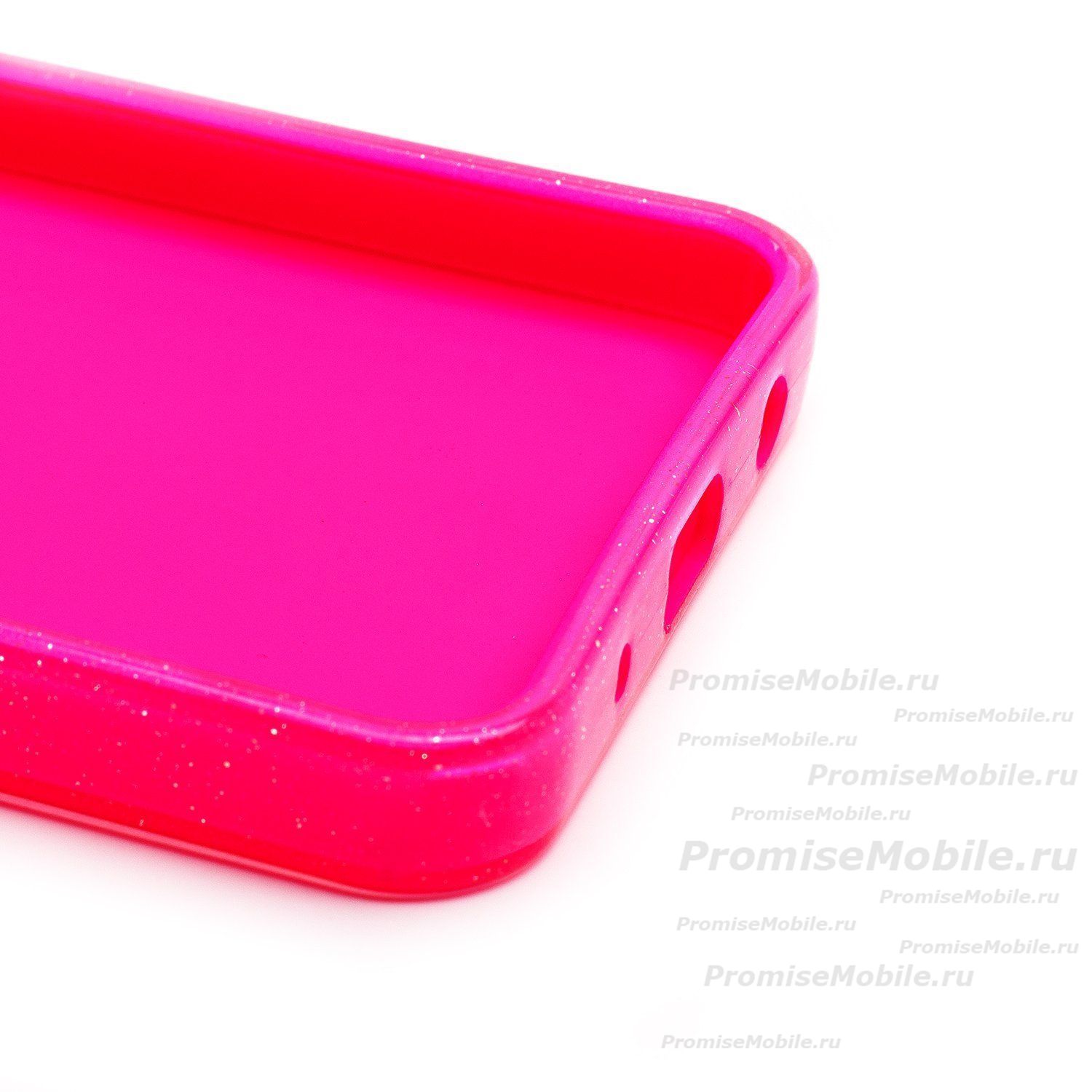 Чехол для Xiaomi Redmi A2+ силиконовый с блестками №3 <розовый> ― 