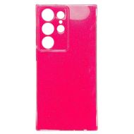 Чехол для Samsung SM-S918B (Galaxy S23 Ultra) силиконовый с блестками №3 <розовый>