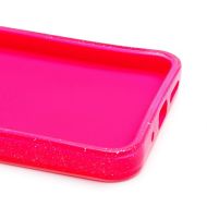 Чехол для Xiaomi 220333QNY силиконовый с блестками №3 <розовый>