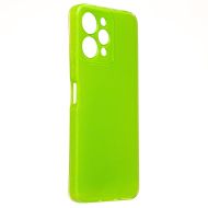 Чехол для Xiaomi 23053RN02Y силиконовый с блестками №3 <светло-зеленый>