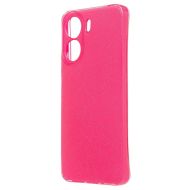 Чехол для Xiaomi 2310FPCA4G силиконовый с блестками №3 <розовый>