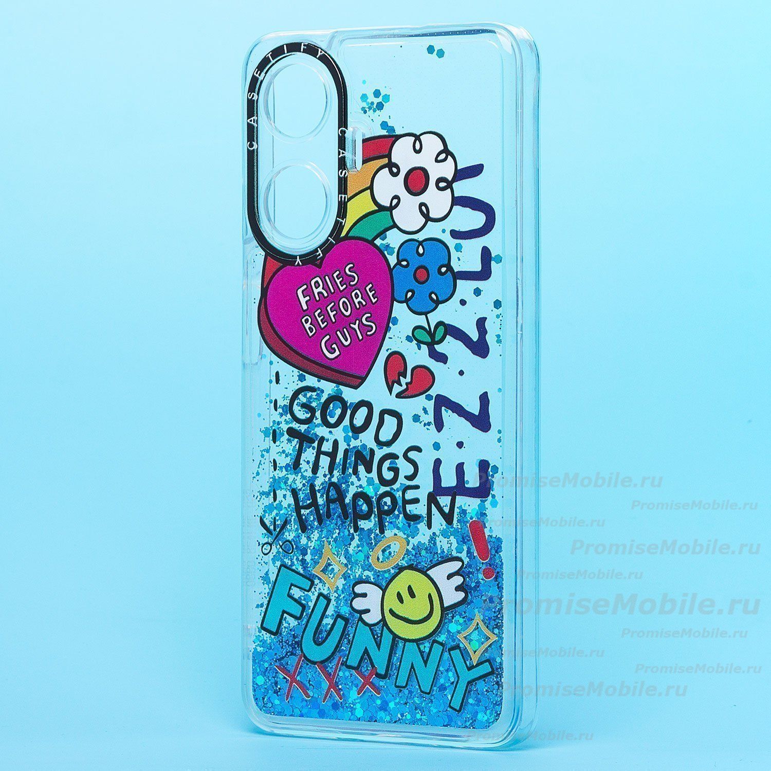 Чехол для Realme RMX3710 силиконовый (рис. 334/003) ― 