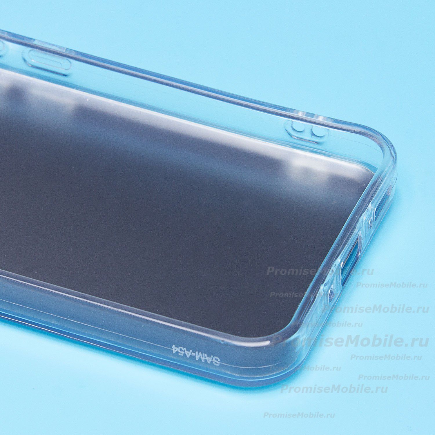 Чехол для Samsung SM-A546E (Galaxy A54 5G) силиконовый (рис. 339) <голубой> ― 