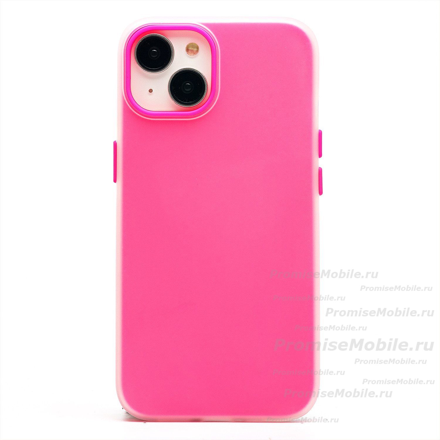 Чехол для Apple iPhone 14 силиконовый матовый №10 <розовый> ― 