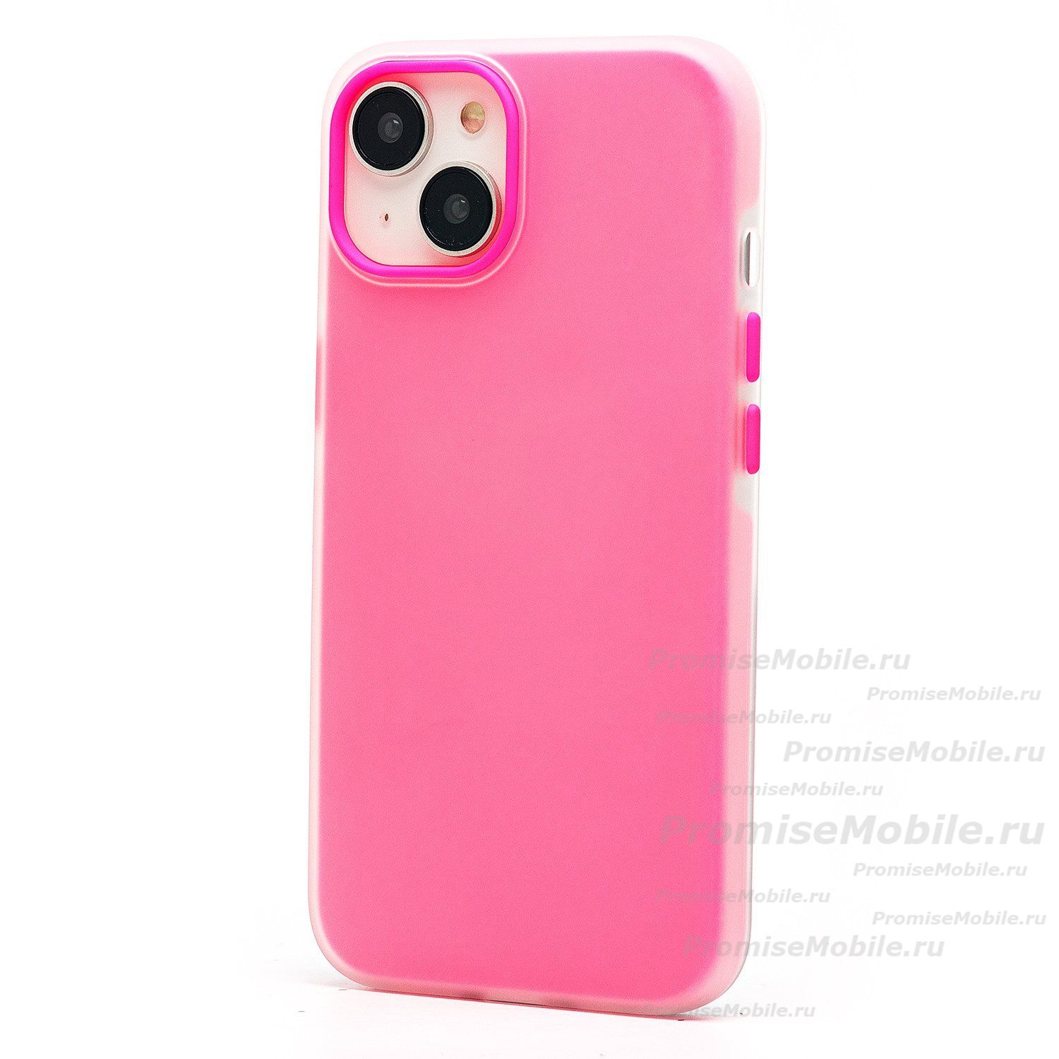 Чехол для Apple iPhone 14 силиконовый матовый №10 <розовый> ― 