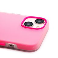 Чехол для Apple iPhone 14 силиконовый матовый №10 <розовый>