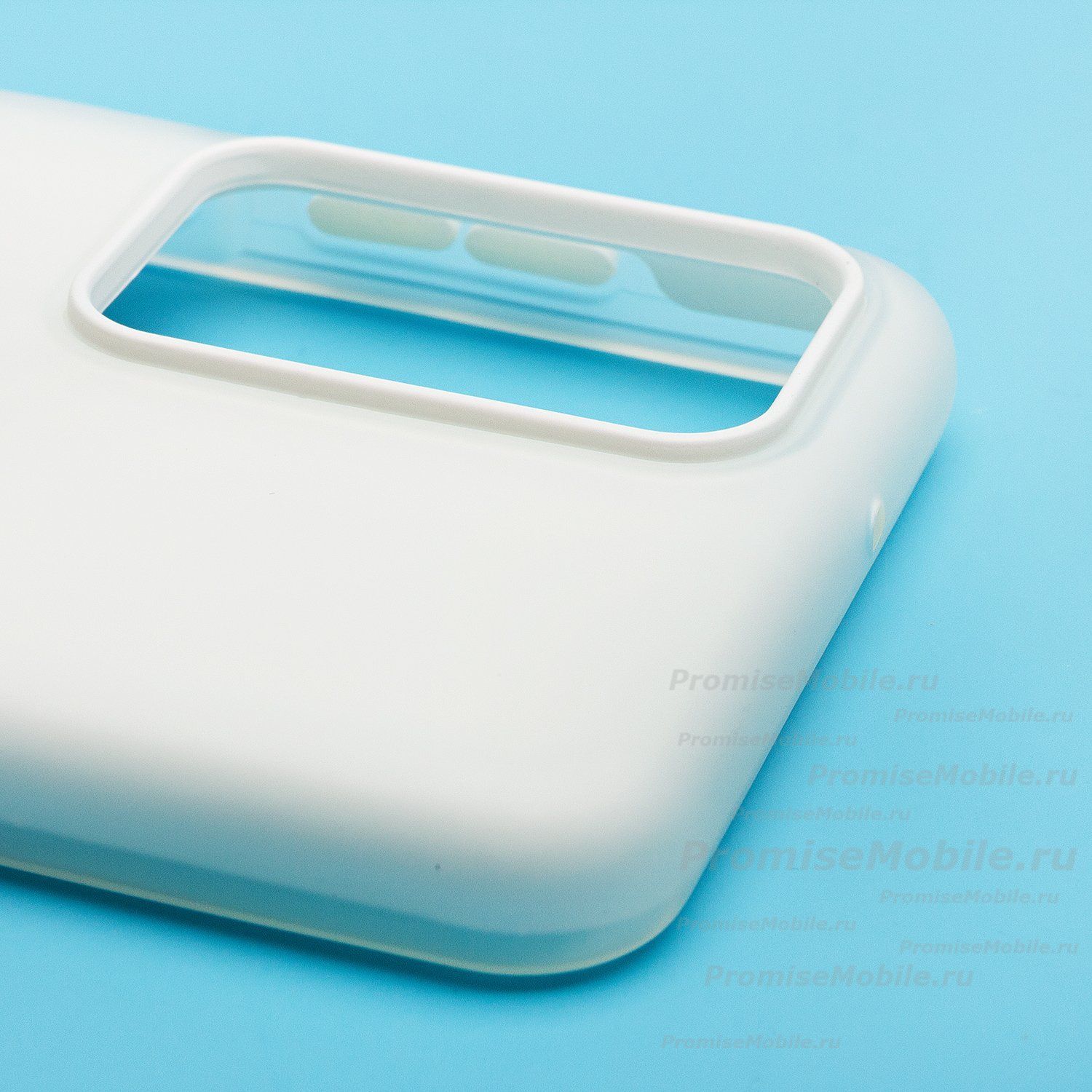 Чехол для Samsung SM-A125F (Galaxy A12) силиконовый матовый №10 <белый> ― 