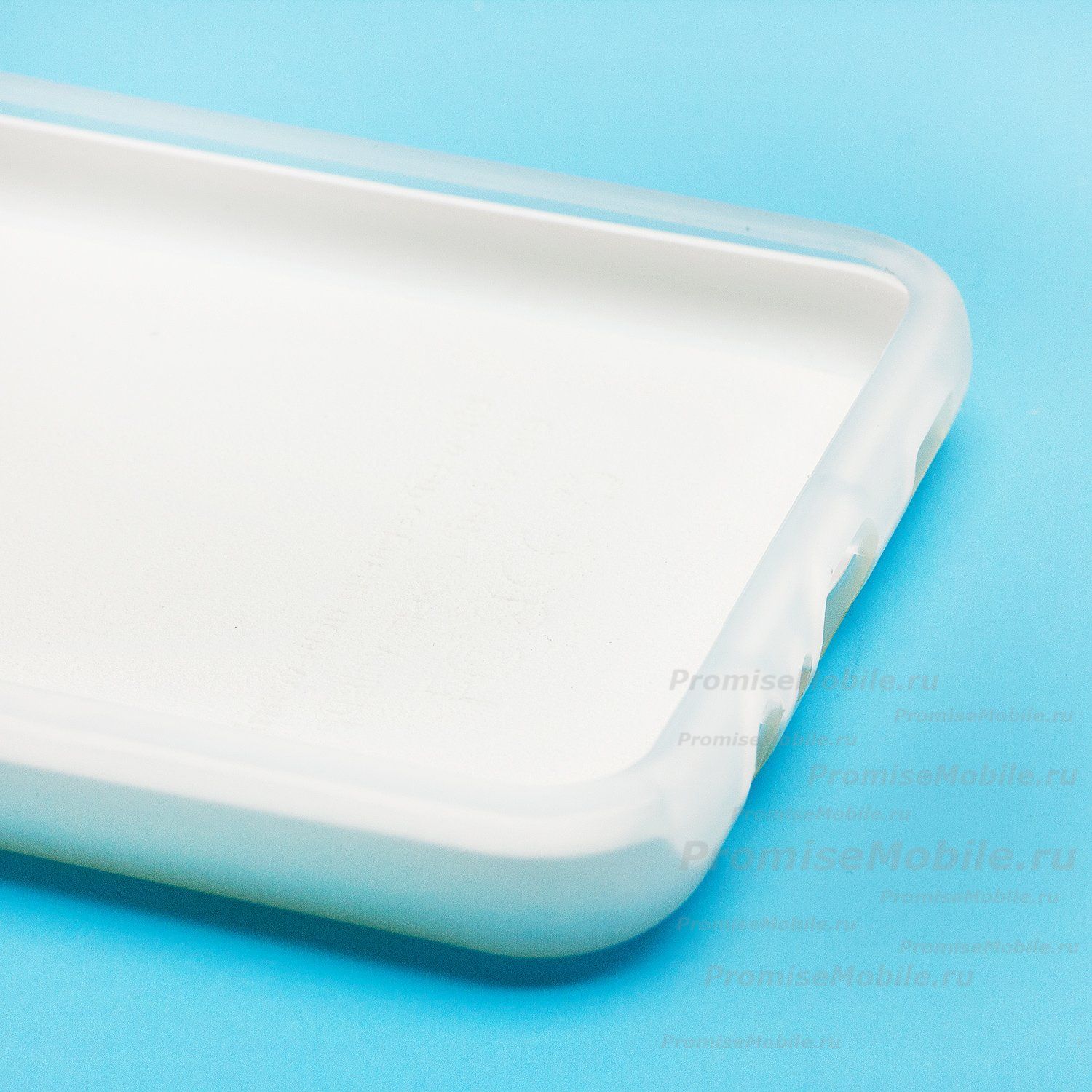 Чехол для Samsung SM-A125F (Galaxy A12) силиконовый матовый №10 <белый> ― 