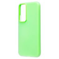 Чехол для Samsung SM-A546E (Galaxy A54 5G) силиконовый матовый №10 <зеленый>