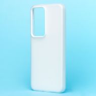 Чехол для Samsung SM-S921B (Galaxy S24) силиконовый матовый №10 <белый>
