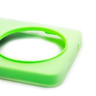 Чехол для Xiaomi 23129RN51X силиконовый матовый №10 <зеленый>