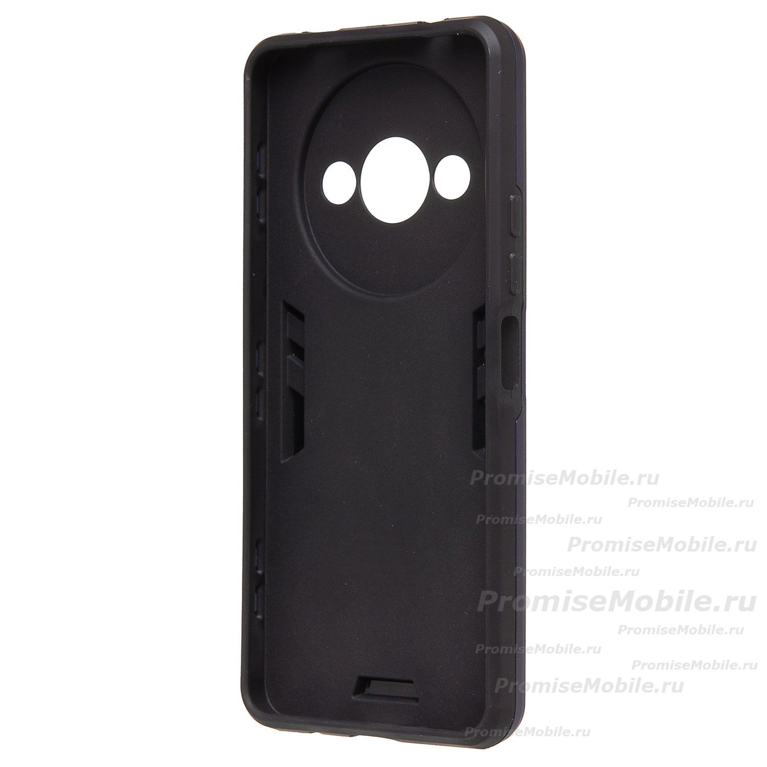 Чехол для Xiaomi 23129RN51X силиконовый противоударный с кольцом <синий> ― 