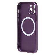 Чехол для Apple iPhone 11 Pro пластиковый MagSafe №3 <фиолетовый>