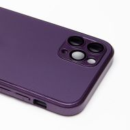 Чехол для Apple iPhone 11 Pro пластиковый MagSafe №3 <фиолетовый>