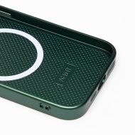 Чехол для Apple iPhone 15 пластиковый MagSafe №3 <зеленый>