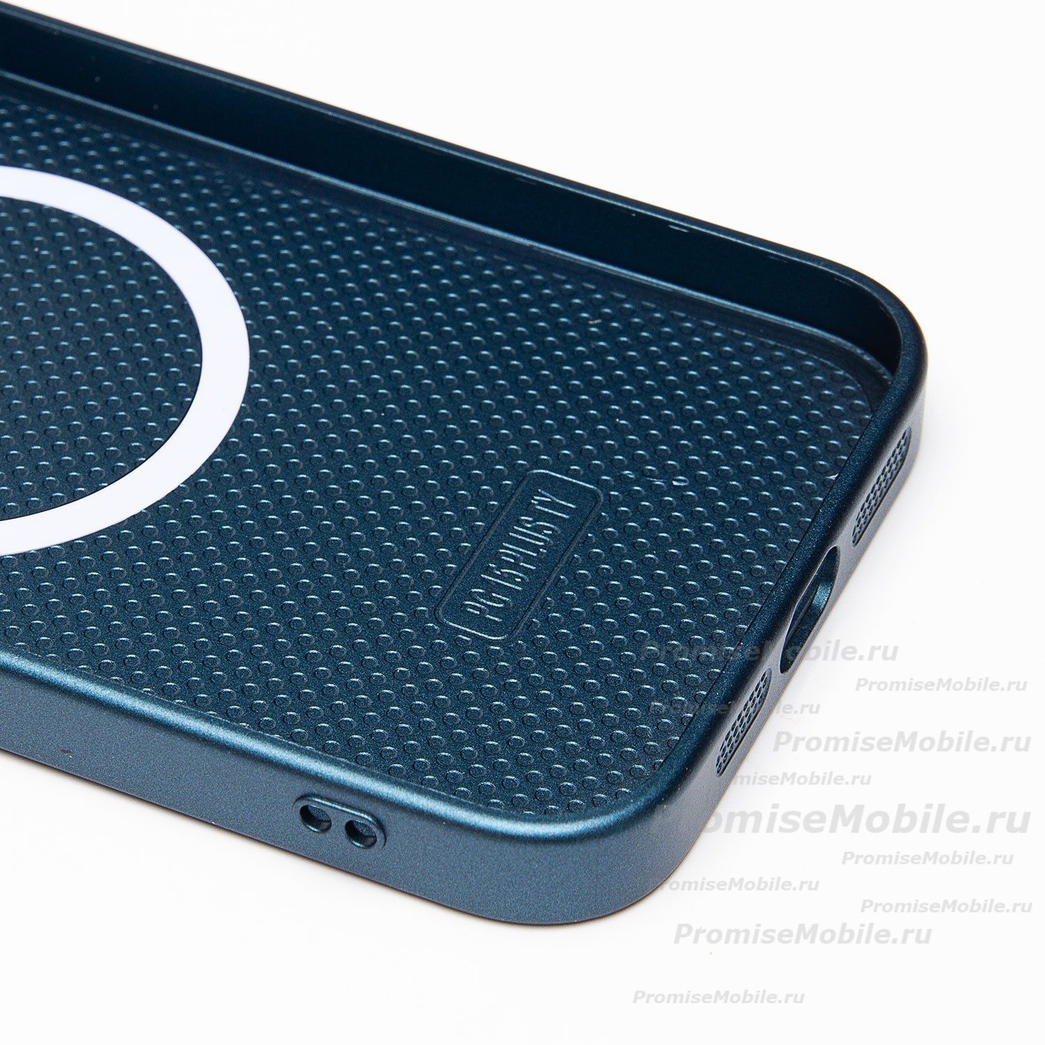 Чехол для Apple iPhone 15 Plus пластиковый MagSafe №3 <синий> ― 