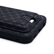 Чехол для Samsung SM-A146B (Galaxy A14 5G) силиконовый с картхолдером №8 <черный>