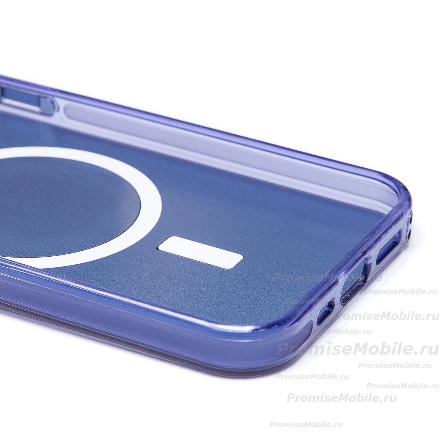 Чехол для Apple iPhone 12 силиконовый MagSafe №5 <синий> ― 