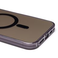 Чехол для Apple iPhone 14 Pro Max силиконовый MagSafe №5 <черный>