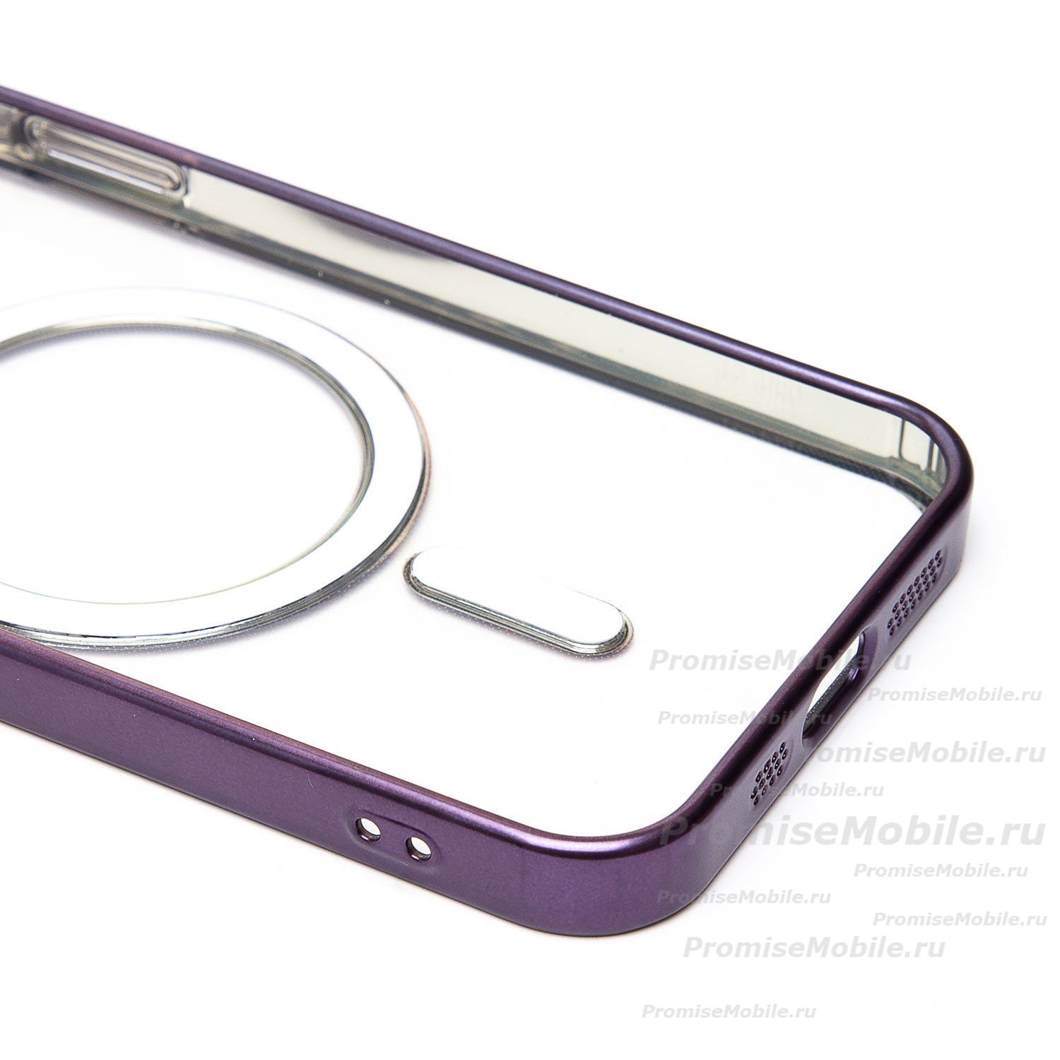 Чехол для Apple iPhone 12 Pro силиконовый MagSafe №7 <темно-фиолетовый> ― 