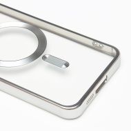 Чехол для Samsung SM-S721B (Galaxy S24 FE) силиконовый MagSafe №7 <серебристый>