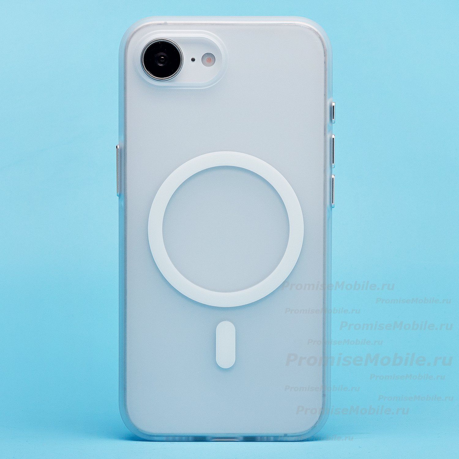Чехол для Apple iPhone 16e пластиковый MagSafe №5 <белый> ― 