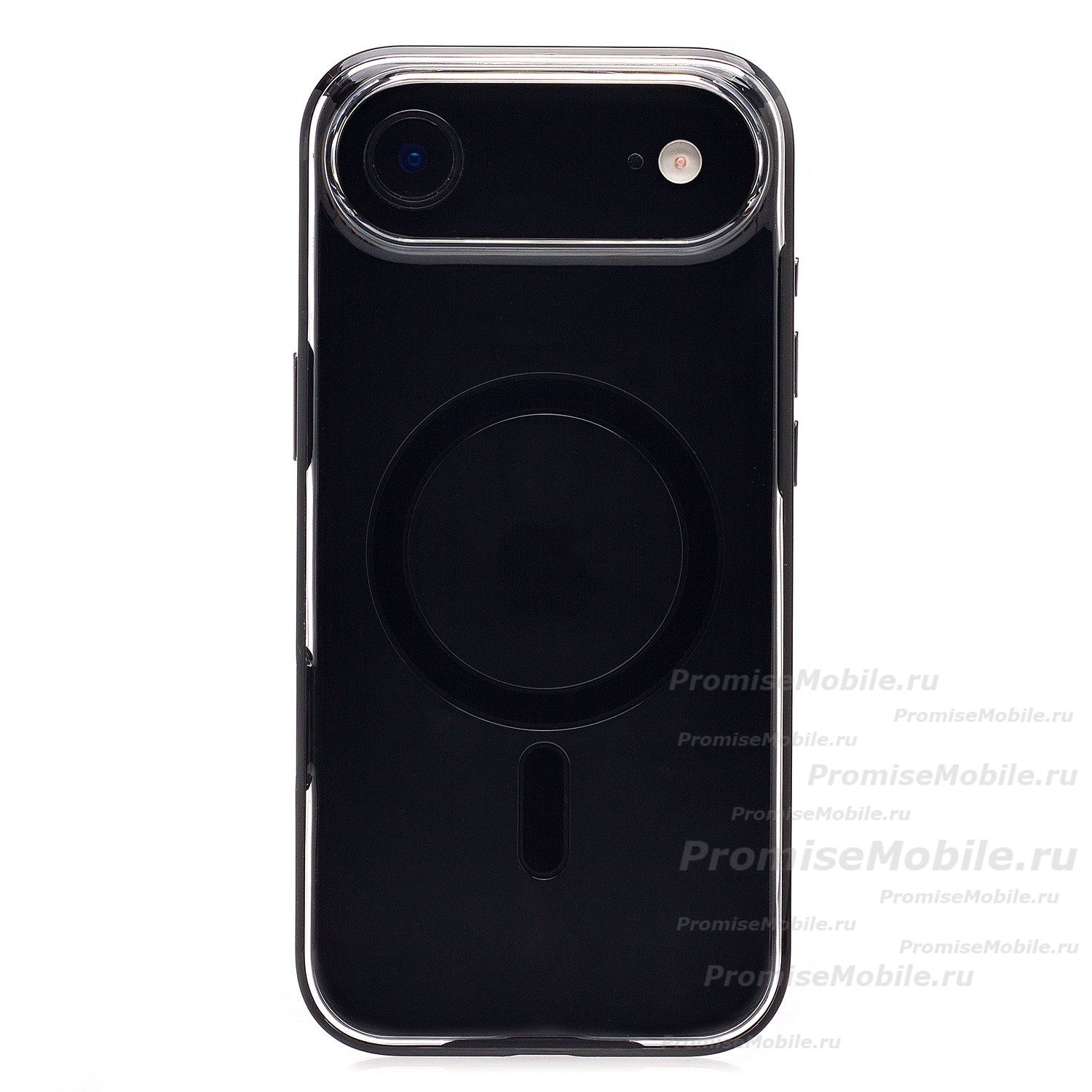 Чехол для Apple iPhone Air пластиковый MagSafe Vawi <черный> ― 