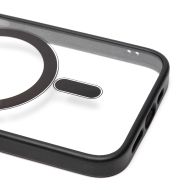Чехол для Apple iPhone 13 Pro пластиковый MagSafe <черный>