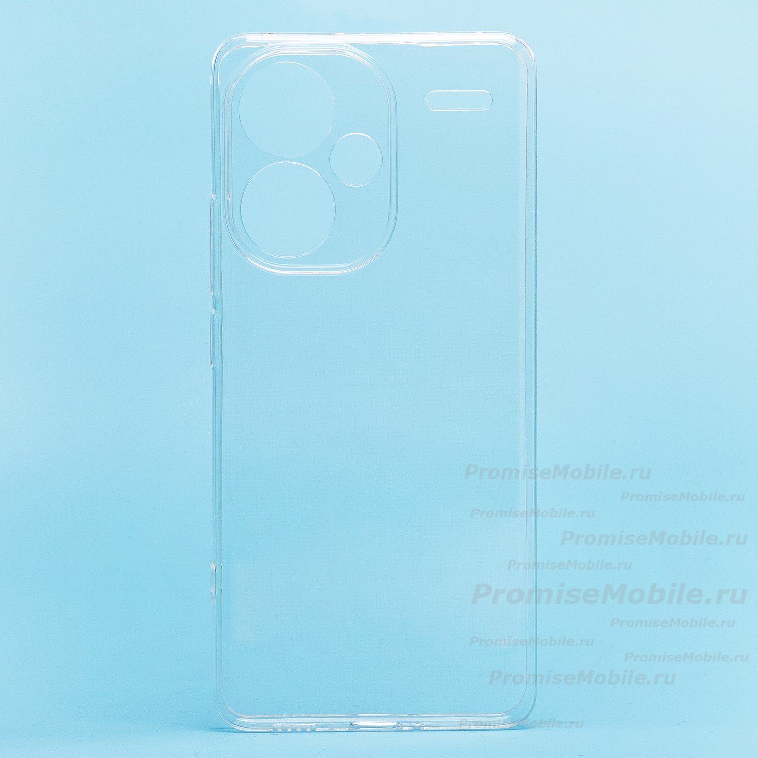 Чехол для Xiaomi 23090RA98C силиконовый ультратонкий <прозрачный> ― 