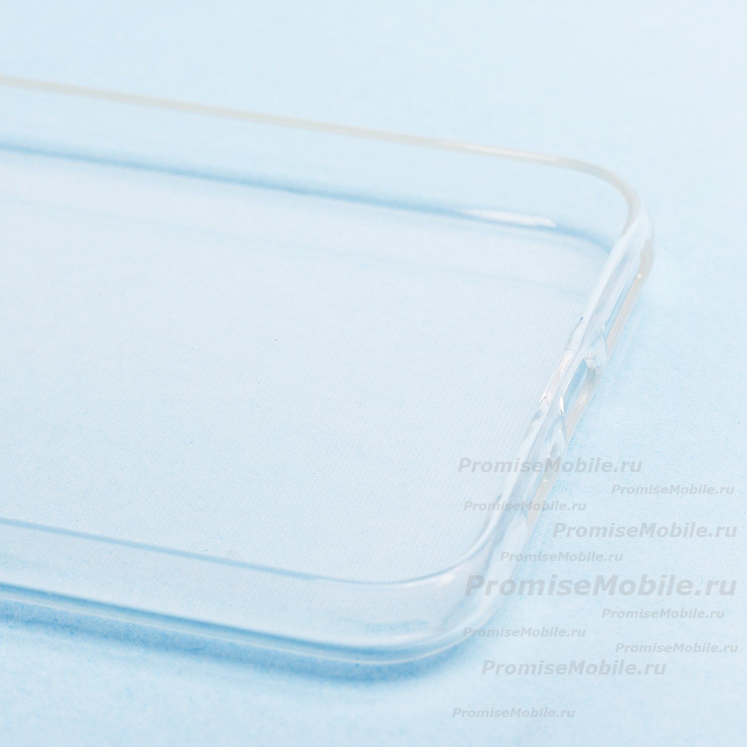 Чехол для Apple iPhone Xs Max силиконовый (0,9 mm) <прозрачный> ― 