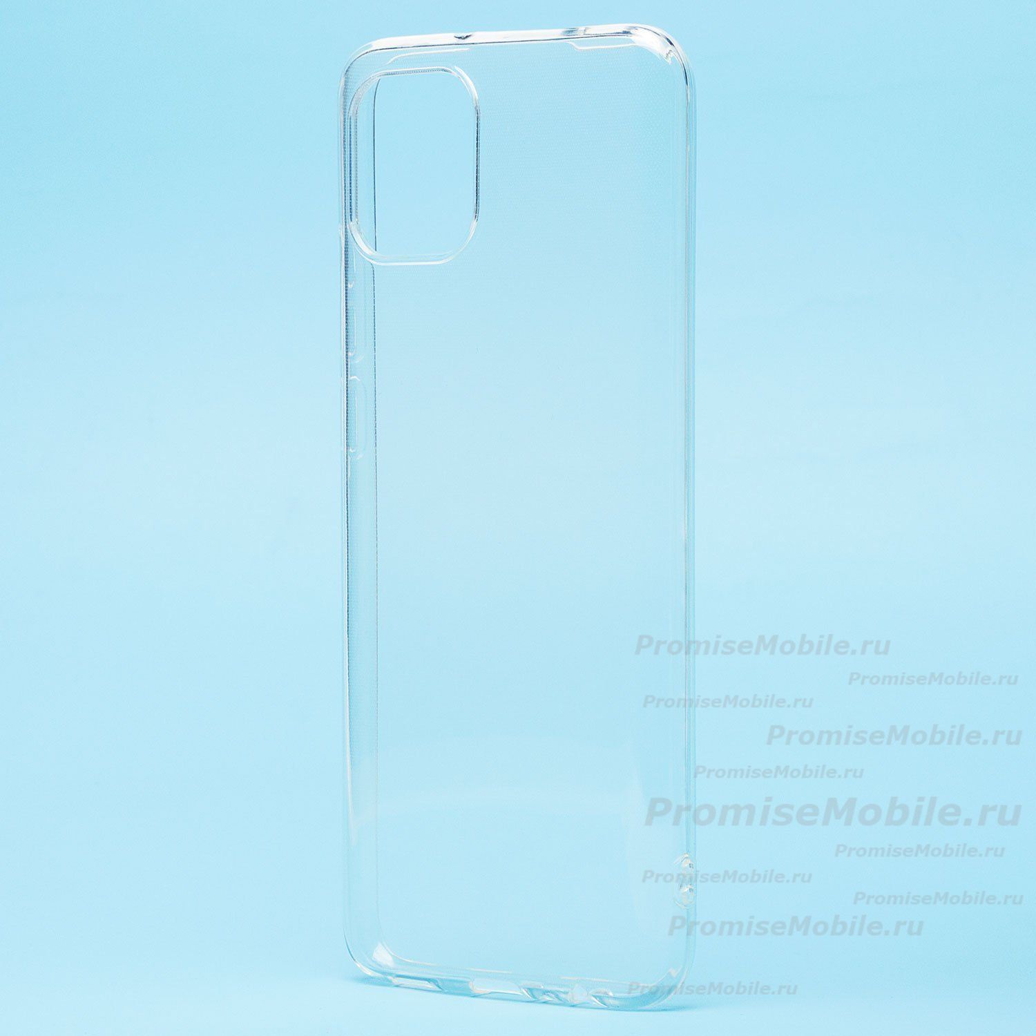 Чехол для Samsung SM-A035F (Galaxy A03) силиконовый (0,9 mm) <прозрачный> ― 