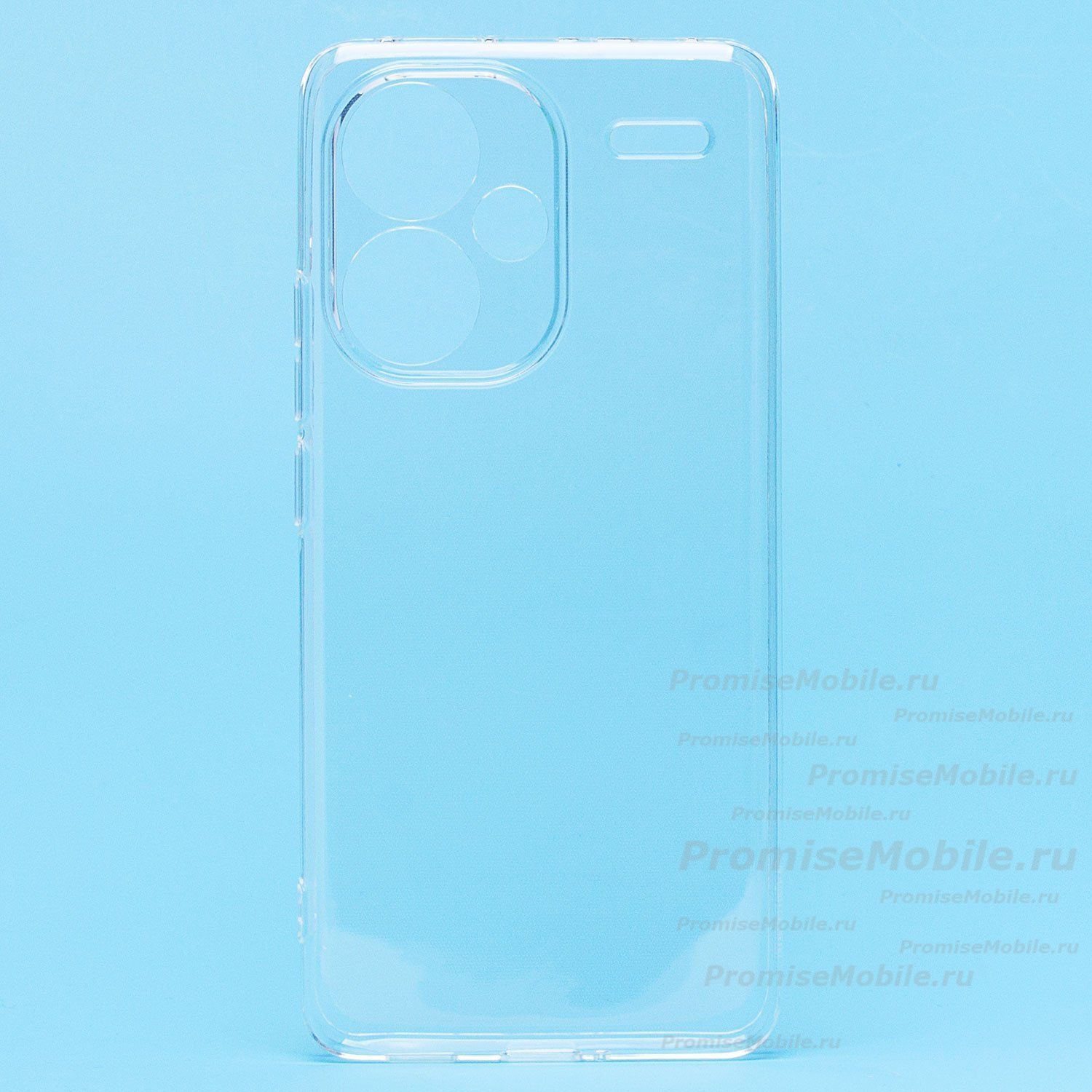 Чехол для Xiaomi 23090RA98C силиконовый (0,9 mm) <прозрачный> ― 