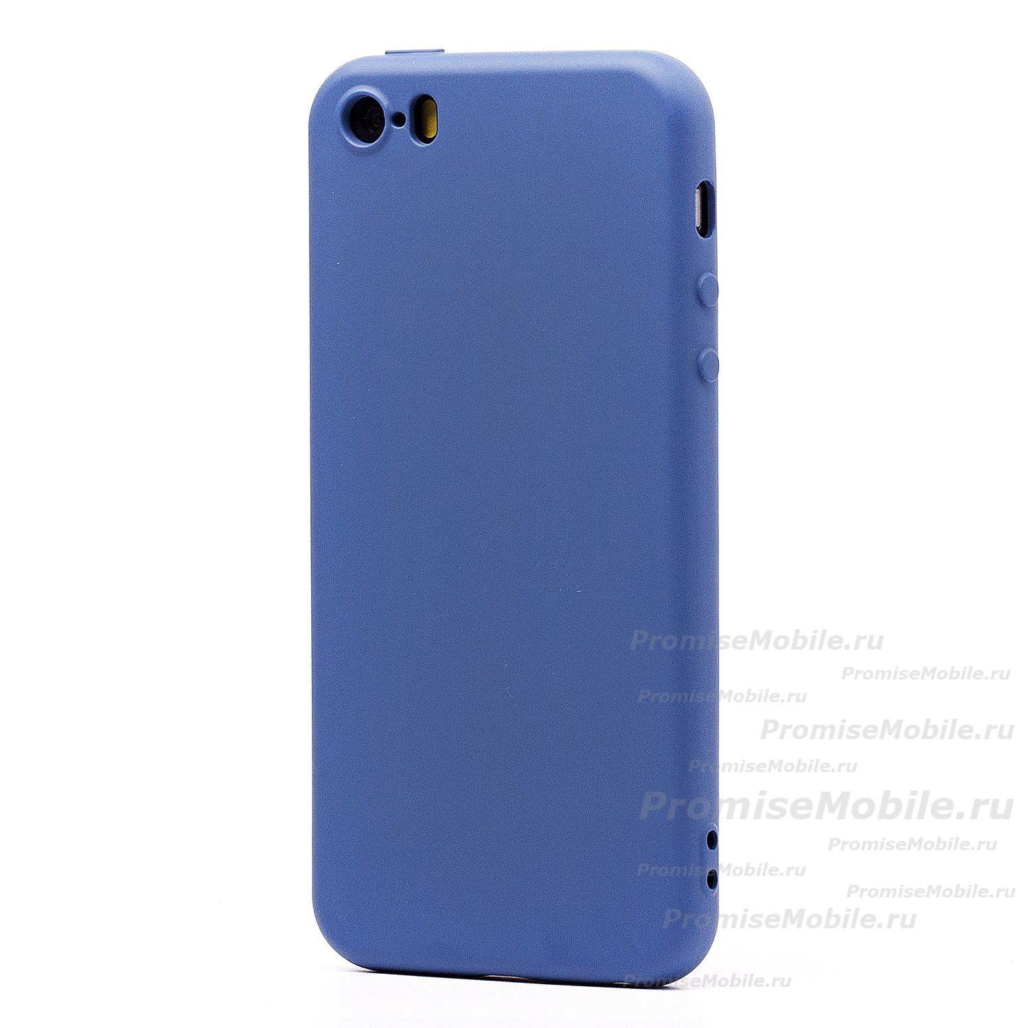 Чехол для Apple iPhone 5 силиконовый Soft Touch 2 <синий> ― 